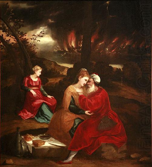 Bonifacio de Pitati Lot and his daughters china oil painting image